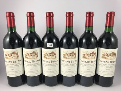 12 btls Château Belair 1989 en CBO - Sai...