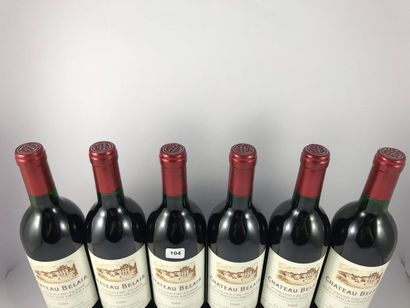 12 btls Château Belair 1989 en CBO - Sai...