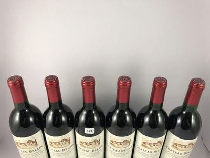 12 btls Château Belair 1989 en CBO - Sai...