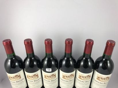 2 x 6 btls Château Belair 1989 en CBO - ...