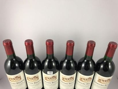 2 x 6 btls Château Belair 1989 en CBO - ...