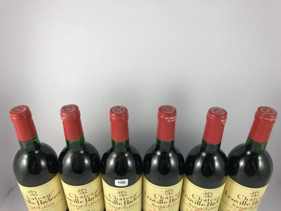 12 btls Château Léoville Poyferré 1979 en...
