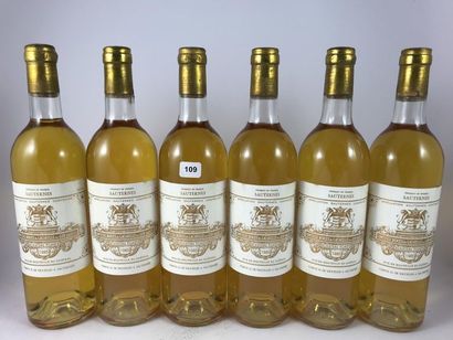 12 btls Château Filhot 1985 en CBO - Sauternes...