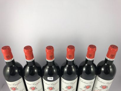 12 btls Château Poujeaux 1998 en CBO - M...