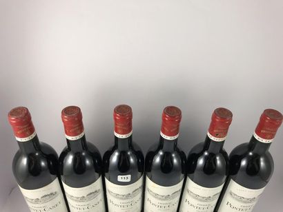 12 btls Château Pontet-Canet 1978 en CBO...