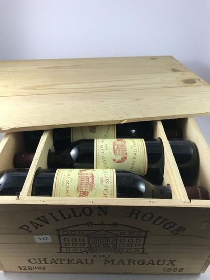12 btls Pavillon Rouge du Château Margaux...