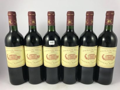 12 btls Pavillon Rouge du Château Margaux...