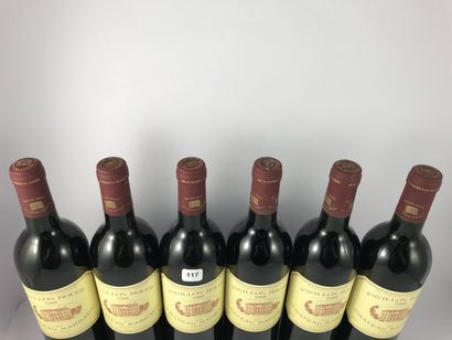 12 btls Pavillon Rouge du Château Margaux...