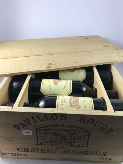 12 btls Pavillon Rouge du Château Margaux...