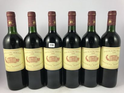 12 btls Pavillon Rouge du Château Margaux...