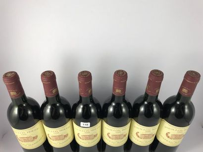 12 btls Pavillon Rouge du Château Margaux...