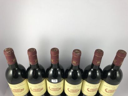 12 btls Pavillon Rouge du Château Margaux...