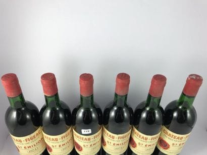 12 btls Château Figeac 1974 en CBO - Sai...