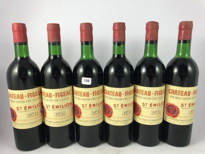 12 btls Château Figeac 1974 en CBO - Sai...