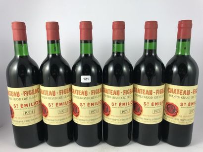 12 btls Château Figeac 1974 en CBO - Sai...