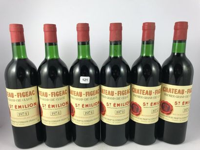 12 btls Château Figeac 1974 en CBO - Sai...