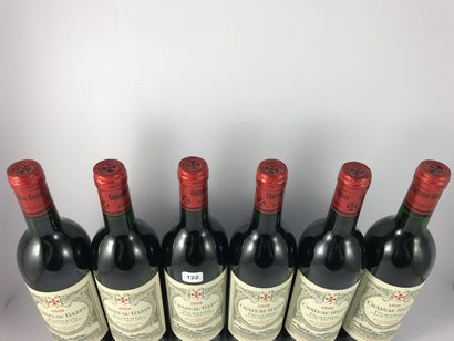 12 btls Château Gazin 1989 en CBO - Pome...