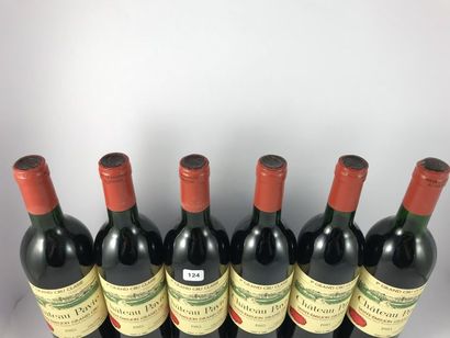 12 btls Château Pavie 1985 en CBO - Sain...