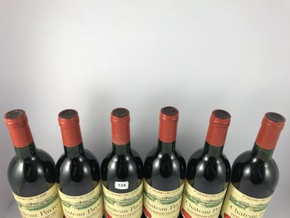 12 btls Château Pavie 1985 en CBO - Sain...