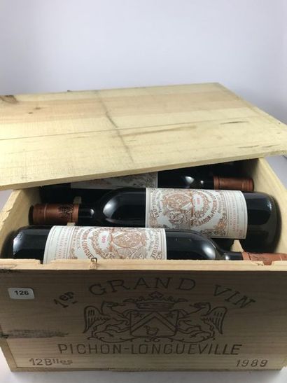 12 btls Château Pichon Longueville Baron...