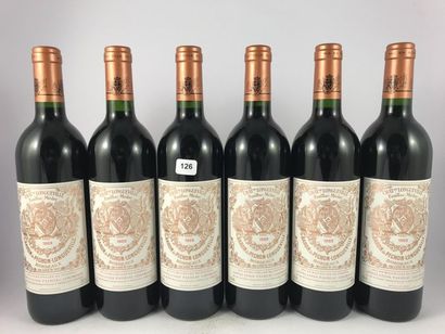 12 btls Château Pichon Longueville Baron...