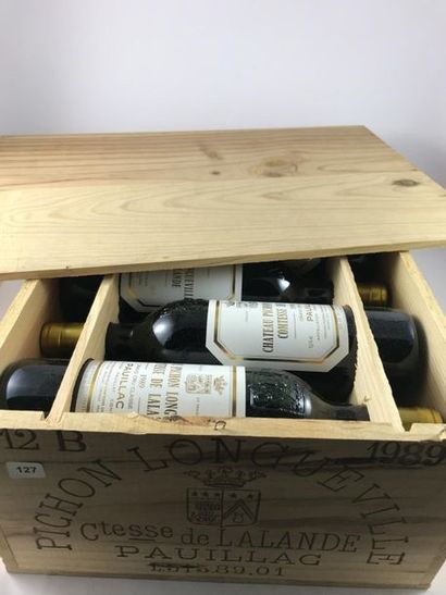 12 btls Château Pichon Longueville Comtesse...