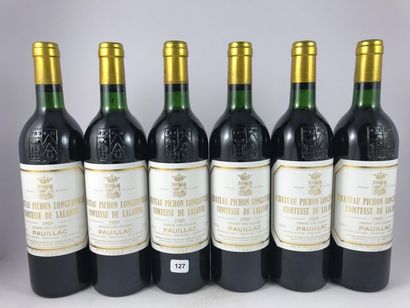 12 btls Château Pichon Longueville Comtesse...