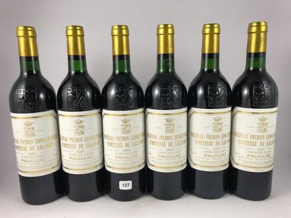12 btls Château Pichon Longueville Comtesse...