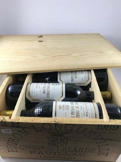 12 btls Château Pichon Longueville Comtesse...