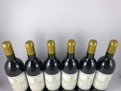 12 btls Château Pichon Longueville Comtesse...