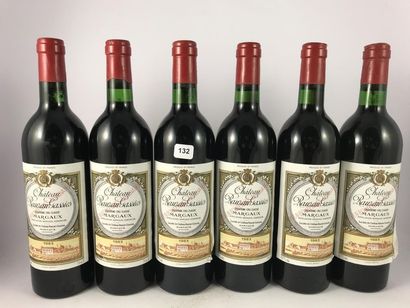 12 btls Château Rauzan-Gassies 1983 en CBO...
