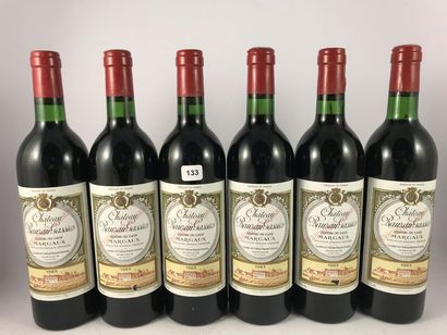 12 btls Château Rauzan-Gassies 1983 en CBO...