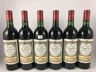 12 btls Château Rauzan-Gassies 1983 en CBO...