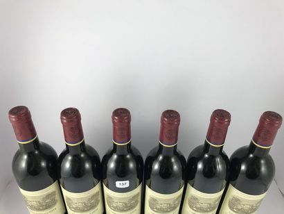 12 btls Carruades de Lafite Rothschild 1998...