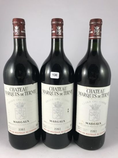 6 Magnums Marquis de Terme 1981 en CBO -...
