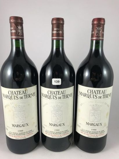 6 Magnums Marquis de Terme 1988 en CBO -...