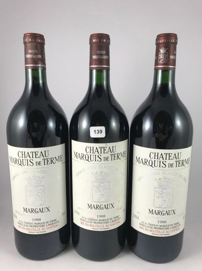 6 Magnums Marquis de Terme 1988 en CBO -...