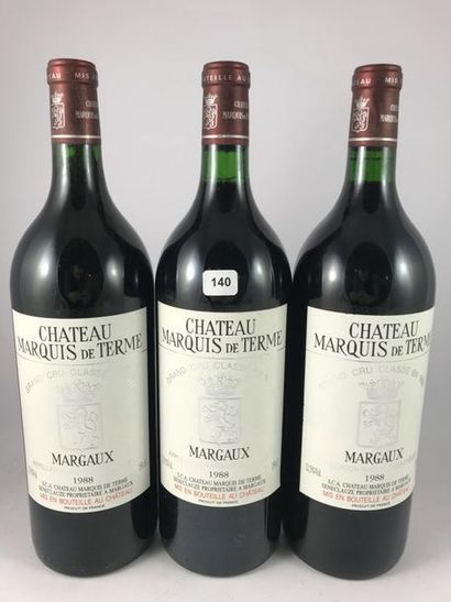 6 Magnums Marquis de Terme 1988 en CBO -...