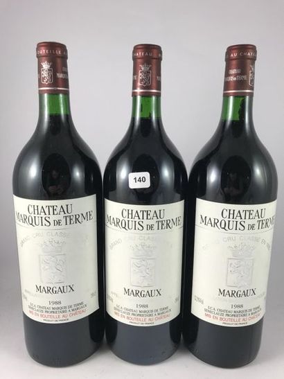 6 Magnums Marquis de Terme 1988 en CBO -...