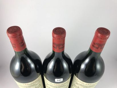 6 Magnums Château La Lagune 1988 en CBO -...