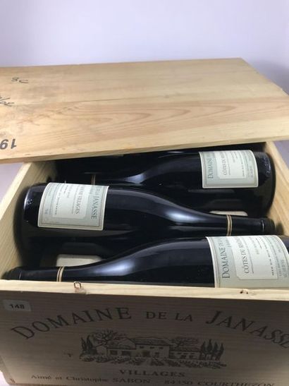 12 btls Domaine de la Janasse 1998 - Côtes...