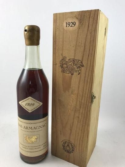 1 btl en coffret Bas Armagnac 1929 - Château...