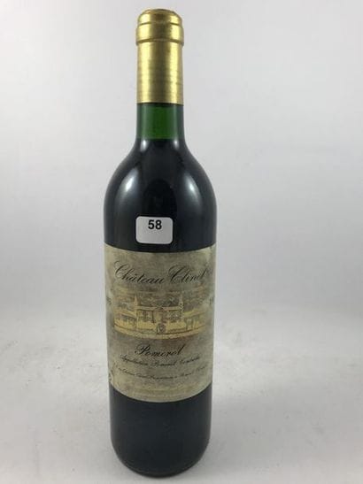 1 btl Château Clinet 1993 - Pomerol