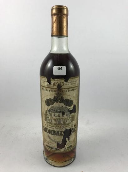 1 btl Monbazillac 1943 - Château de la F...