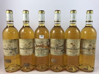 11 btls Château Lafaurie-Peyraguey 1996 -...