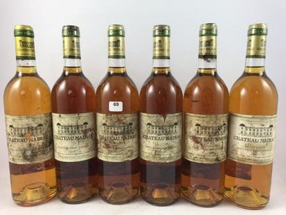 1 btl Château Nairac 1989, 5 btls Château...