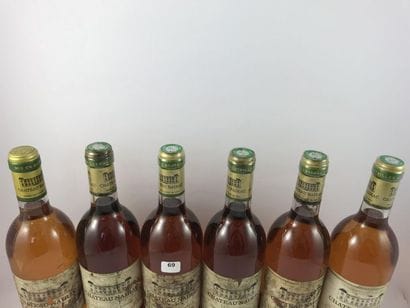 1 btl Château Nairac 1989, 5 btls Château...