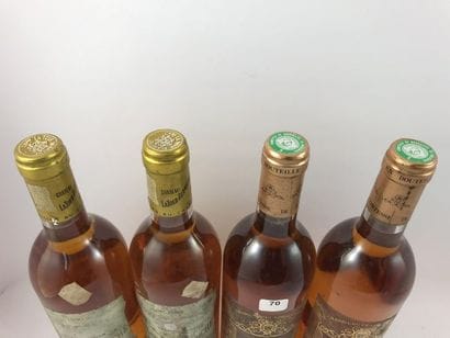 2 btls Château La Tour Blanche 1990 2 btls...