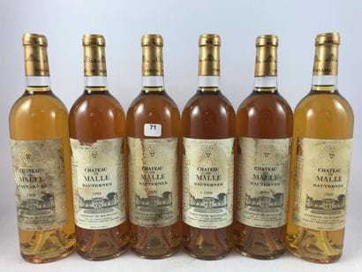 6 btls Château de Malle 1999 - Sauternes