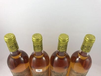 4 btls Château Rabaud-Promis 1990 - Saut...